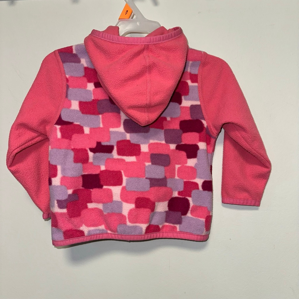 Girls The North Face Fleece Jacket 6-12M Pink Full Zip - Picture 6 of 9